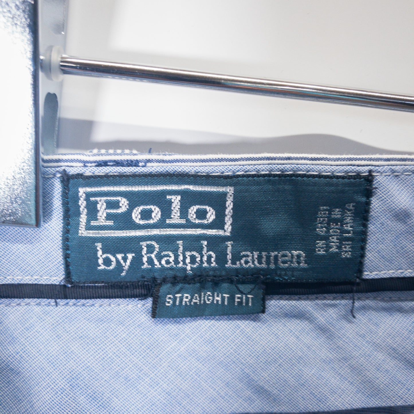 ショーツ W38 ブルー ストライプ柄 STRAIGHT FIT Polo By Ralph Lauren/ポロラルフローレン