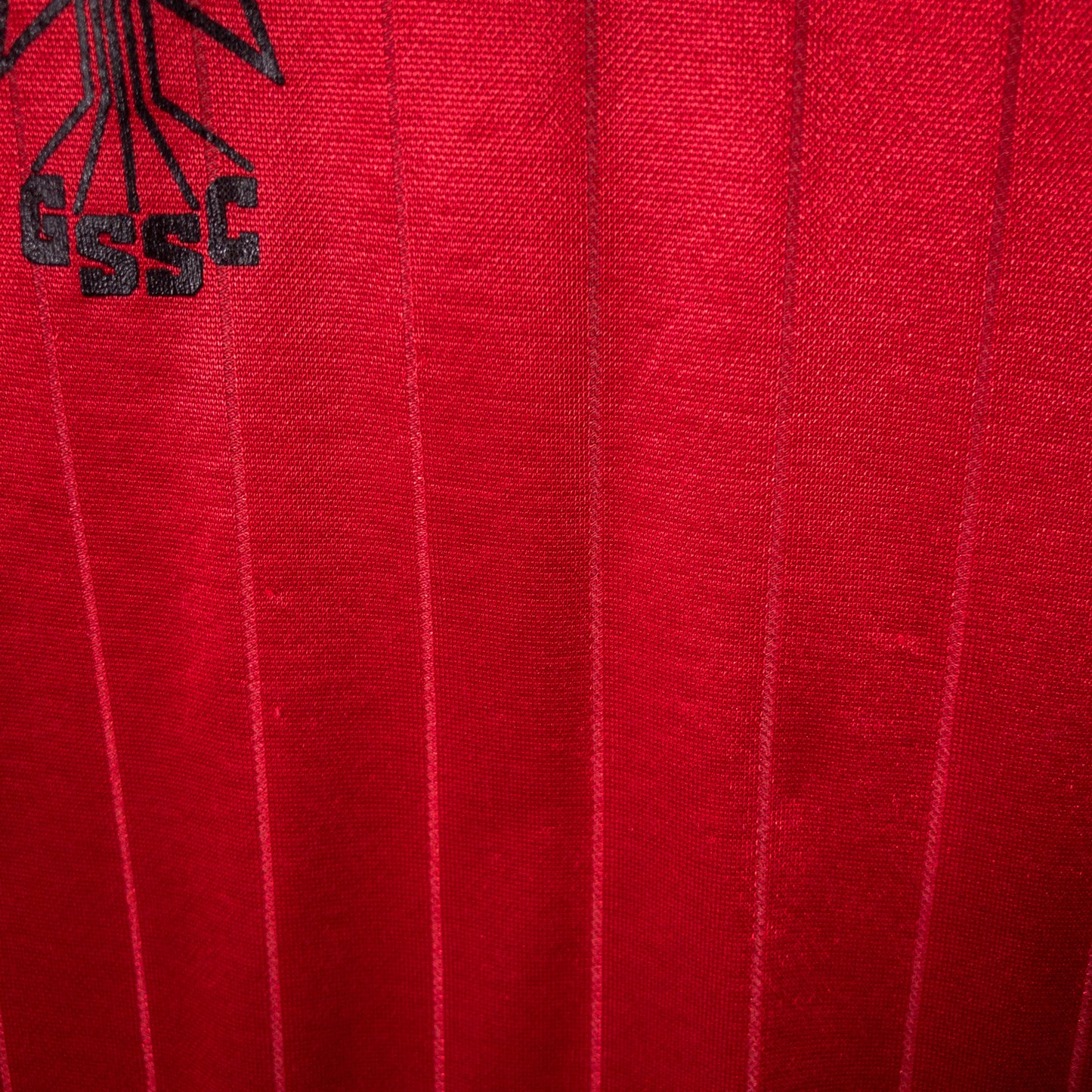 [メンズL] 80〜90年代 adidas/アディダス 半袖シャツ ゲームシャツ サッカーユニフォーム