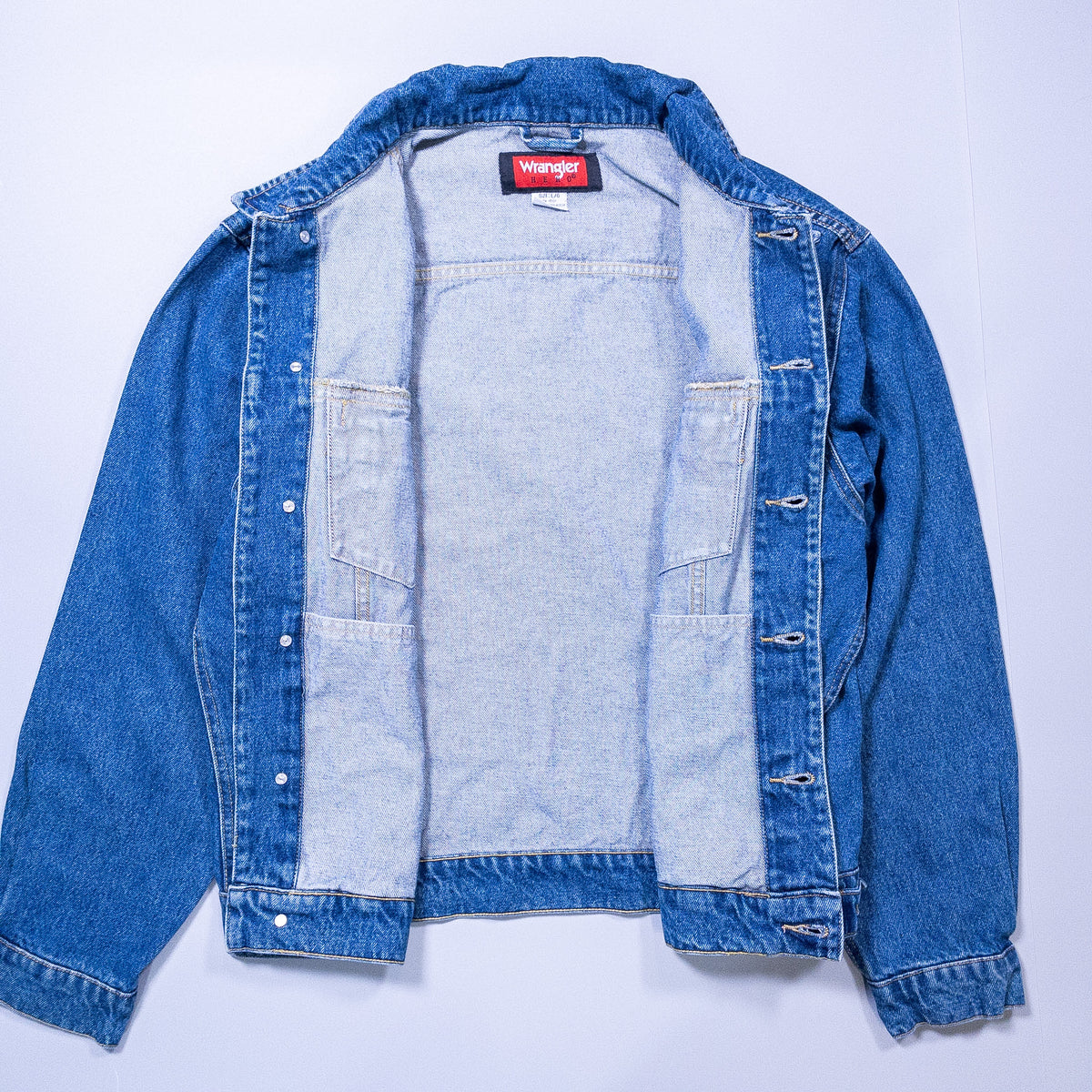 [メンズL] 00年代 Wrangler/ラングラー Gジャン・デニムジャケット HERO