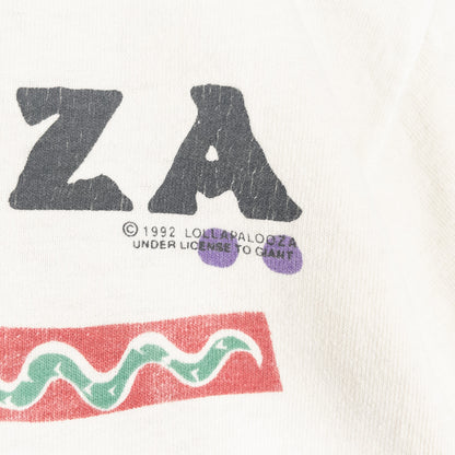 [メンズM] 90年代 Tee Jays/ティージェイズ Tシャツ 1992 LOLLAPALOOZA レッチリ パールジャム