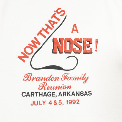 [メンズXL] 90年代 Screen Stars/スクリーンスターズ Tシャツ NOW THAT'S A NOSE! プリントT
