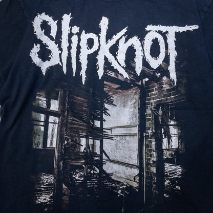 [メンズM] 00年代 Hanes/ヘインズ Tシャツ バンドT バンT Slipknot スリップノット