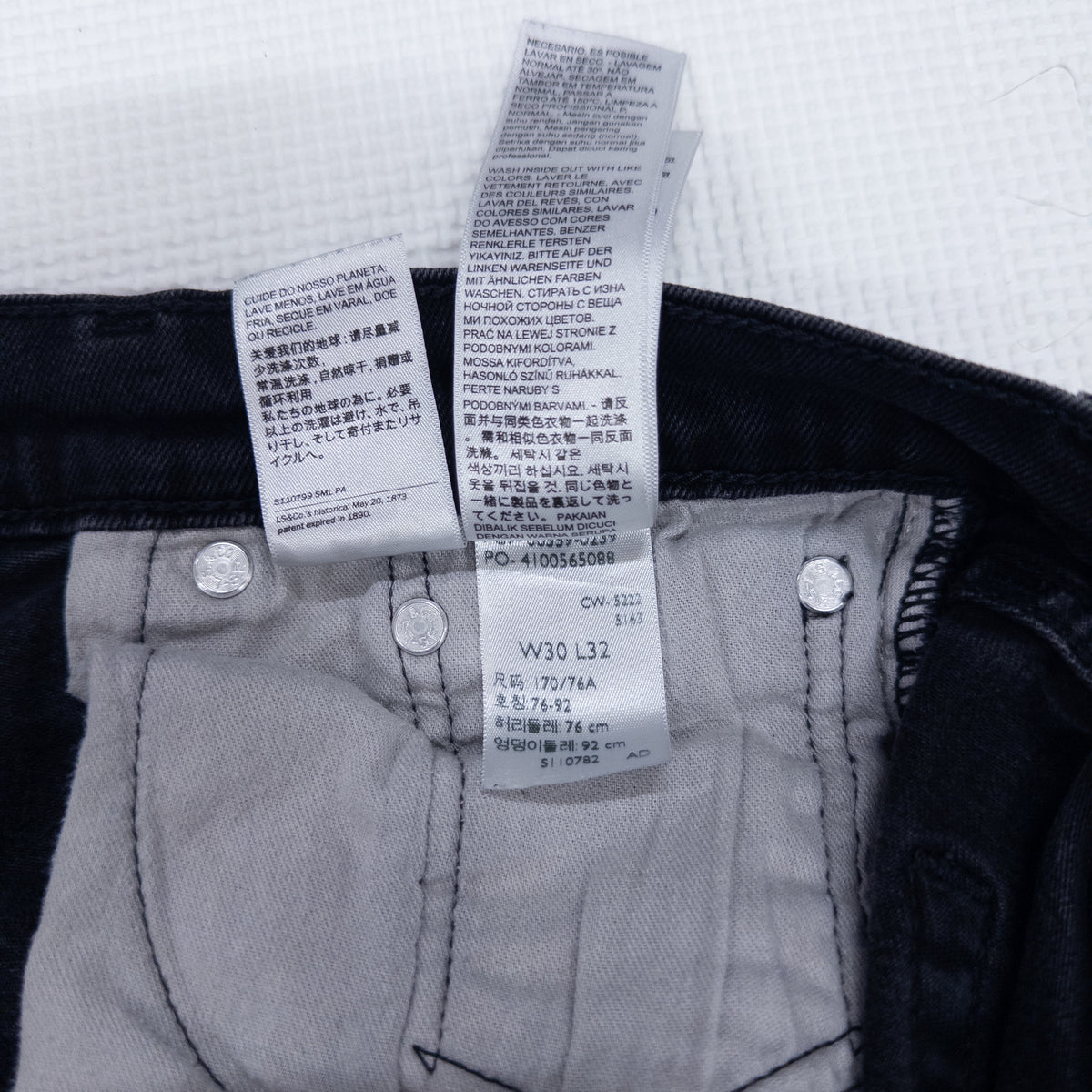 [メンズW30] 00年代 Levi's/リーバイス デニム ジーンズ 559 黒染め