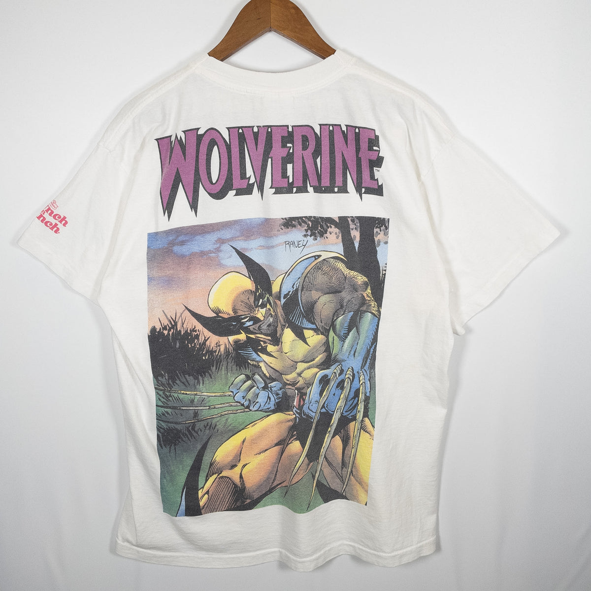 [メンズXL] 90年代 TULTEX/タルテックス Tシャツ MARVEL WOLVERINE プロモーションT