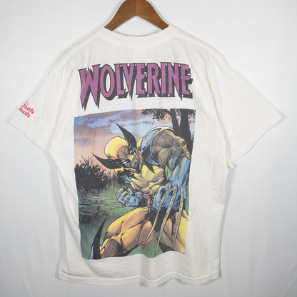 [メンズXL] 90年代 TULTEX/タルテックス Tシャツ MARVEL WOLVERINE プロモーションT