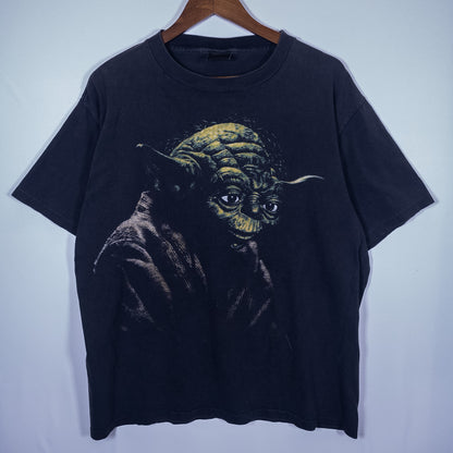 [メンズXL] 90年代 Changes/チェンジズ Tシャツ ムービーT STAR WARS スターウォーズ ヨーダ