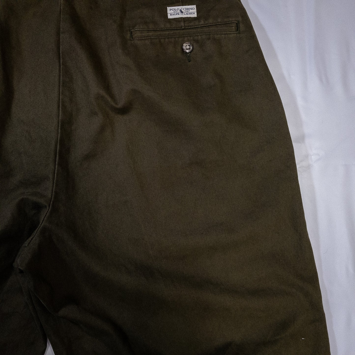 [メンズW33] 90〜00年代 Polo by Ralph Lauren/ポロバイラルフローレン チノパン ツータック