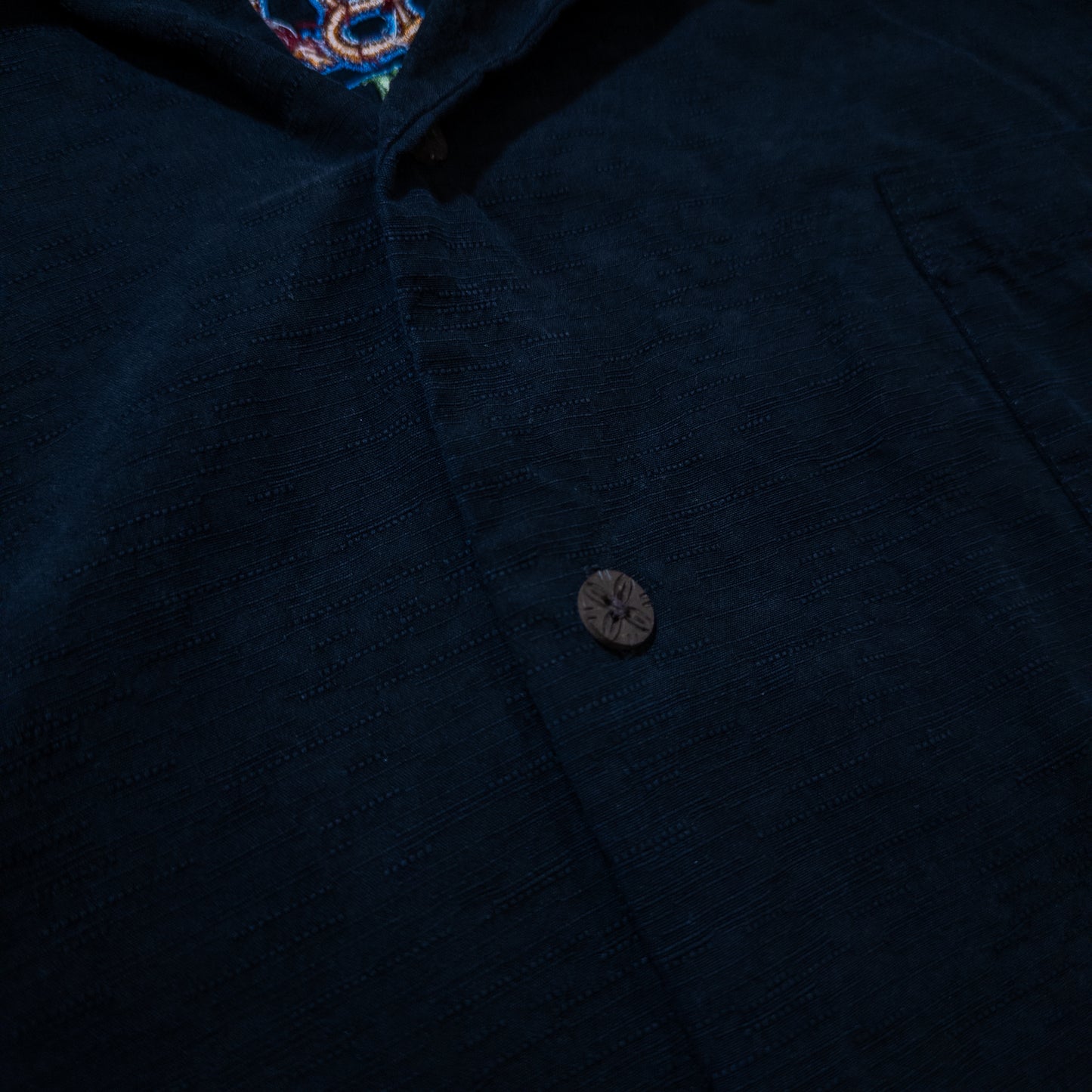 [メンズ3XL] 90年代 Tommy Bahama/トミーバハマ アロハシャツ・かりゆしウェア バック刺繍 開襟シャツ