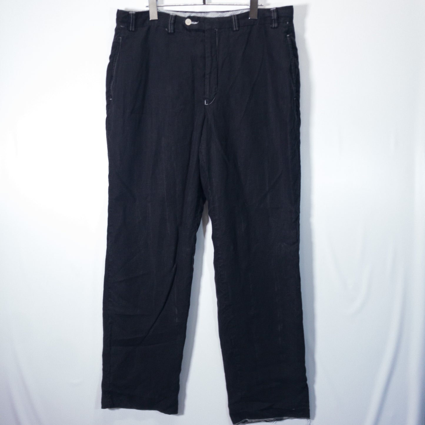 [メンズW36] 90〜00年代 LAUREN RALPH LAUREN/ローレンラルフローレン スラックス 黒染め