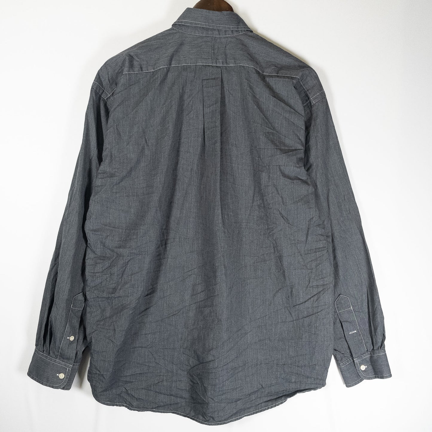 [メンズXL] 90〜00年代 BLAIRE 長袖シャツ 後染め
