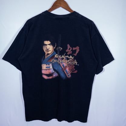 [メンズL] 00年代 All Sport/オールスポーツ Tシャツ ゲームT CAPCOM 鬼武者