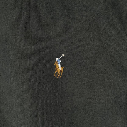 [メンズL] 00年代 Ralph Lauren/ラルフローレン 長袖シャツ 黒染め