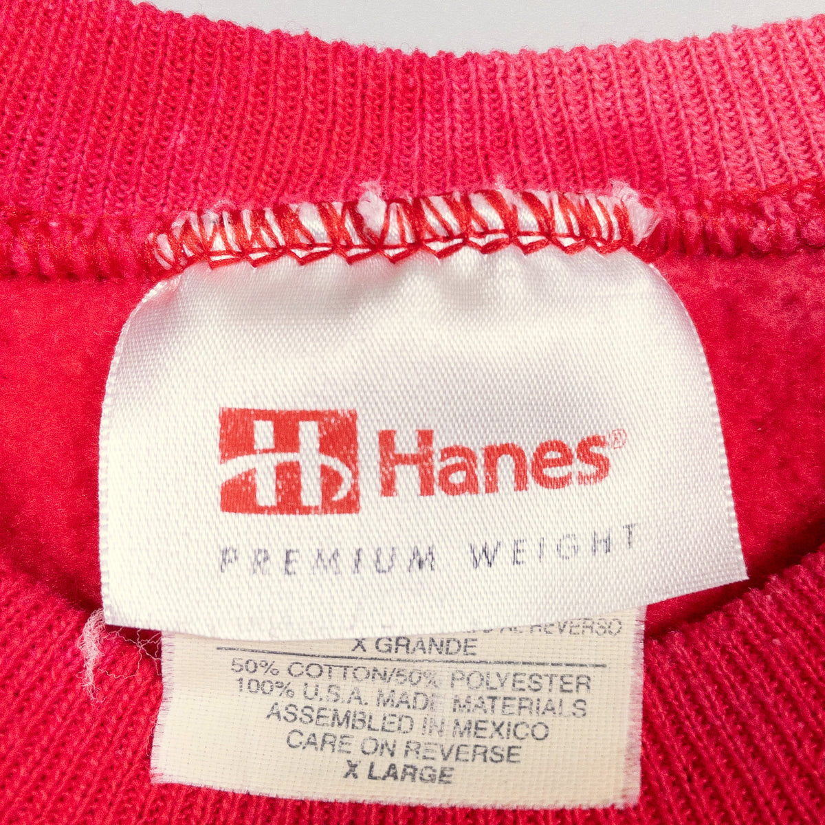 [メンズXL] 90年代 Hanes/ヘインズ スウェット トレーナー 無地 ブランクスウェット タイダイ染め