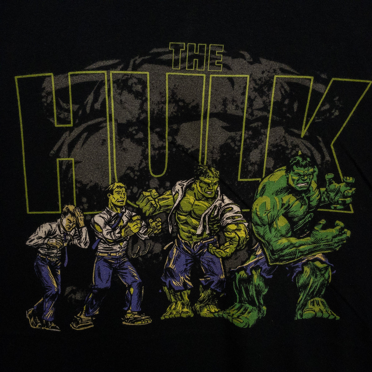 [メンズM] 00年代 Tシャツ The Hulk ハルク マーベル キャラクター