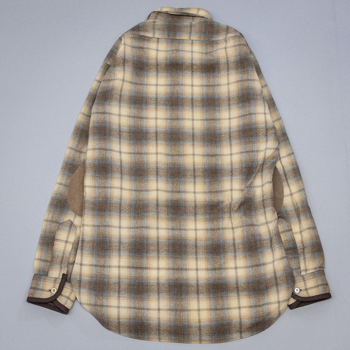 [メンズS] 70〜80年代 PENDLETON/ペンドルトン 長袖シャツ オンブレチェック ウールシャツ