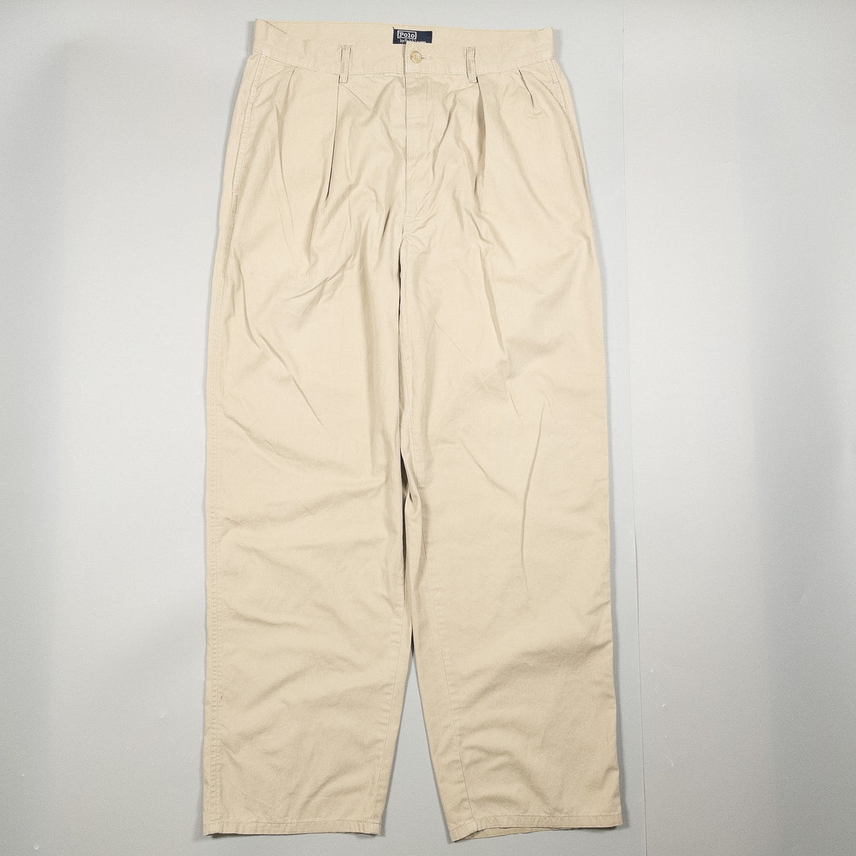 [メンズW32] 90年代 Polo by Ralph Lauren/ポロバイラルフローレン チノパン USA製 ツータック
