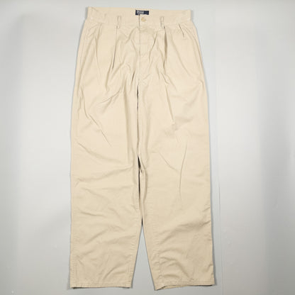 [メンズW32] 90年代 Polo by Ralph Lauren/ポロバイラルフローレン チノパン USA製 ツータック