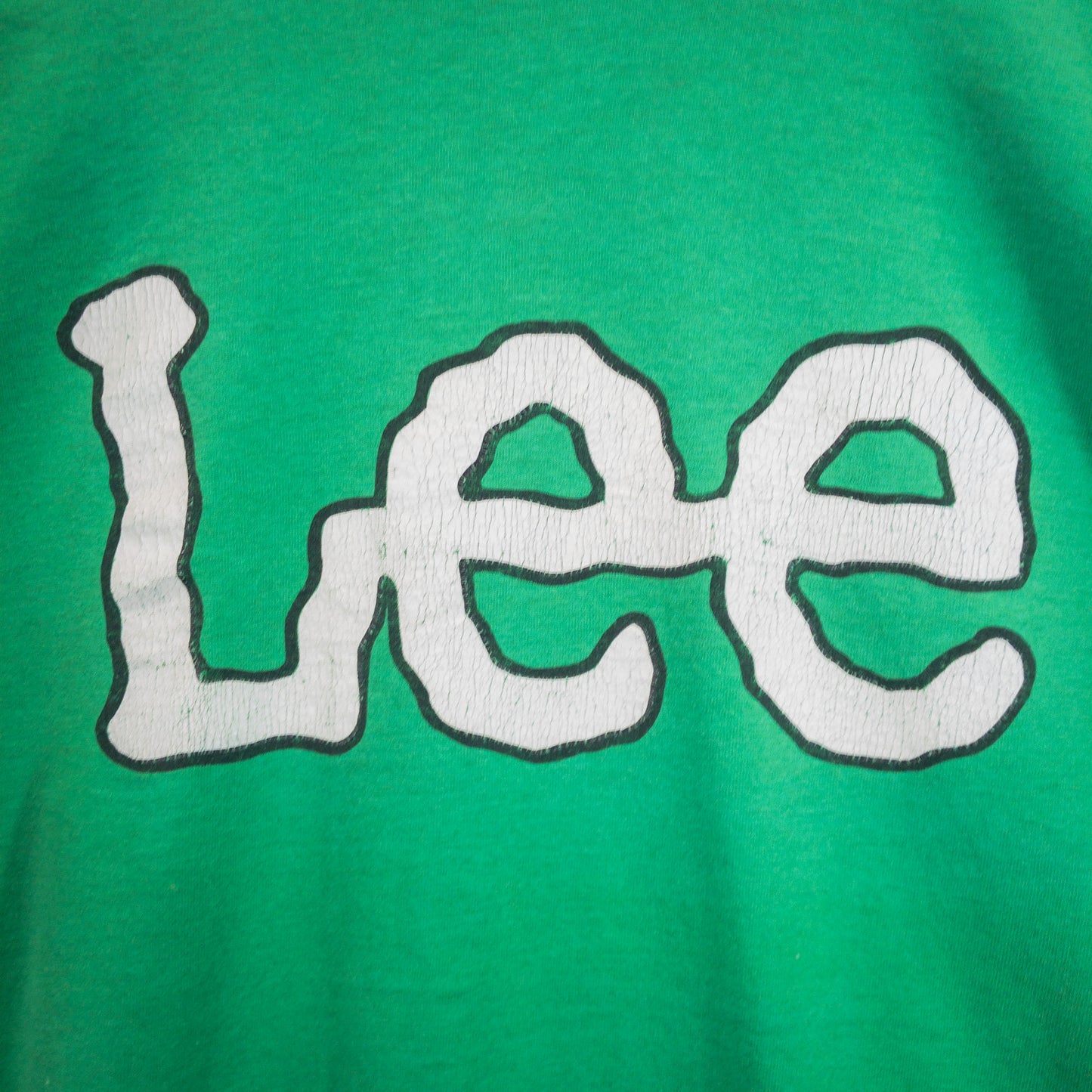 [メンズM] 90年代 Fruit of the Loom/フルーツオブザルーム Tシャツ Lee/リー ロゴ