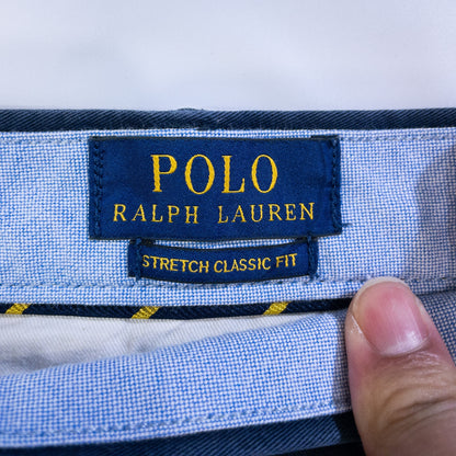 チノショーツ W38 ネイビー ストレッチクラシックフィット Polo Ralph Lauren/ポロラルフローレン