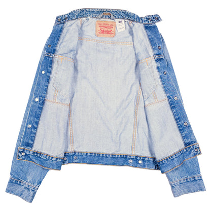 [メンズXS] 00年代 Levi's/リーバイス Gジャン デニムジャケット EASY RIDER Y2K スタンドカラー