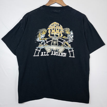 [メンズL] 90年代 The Brockum Group/ザ・ブロッカム・グループ Tシャツ Cinderella シンデレラ バンドプリント バンＴ