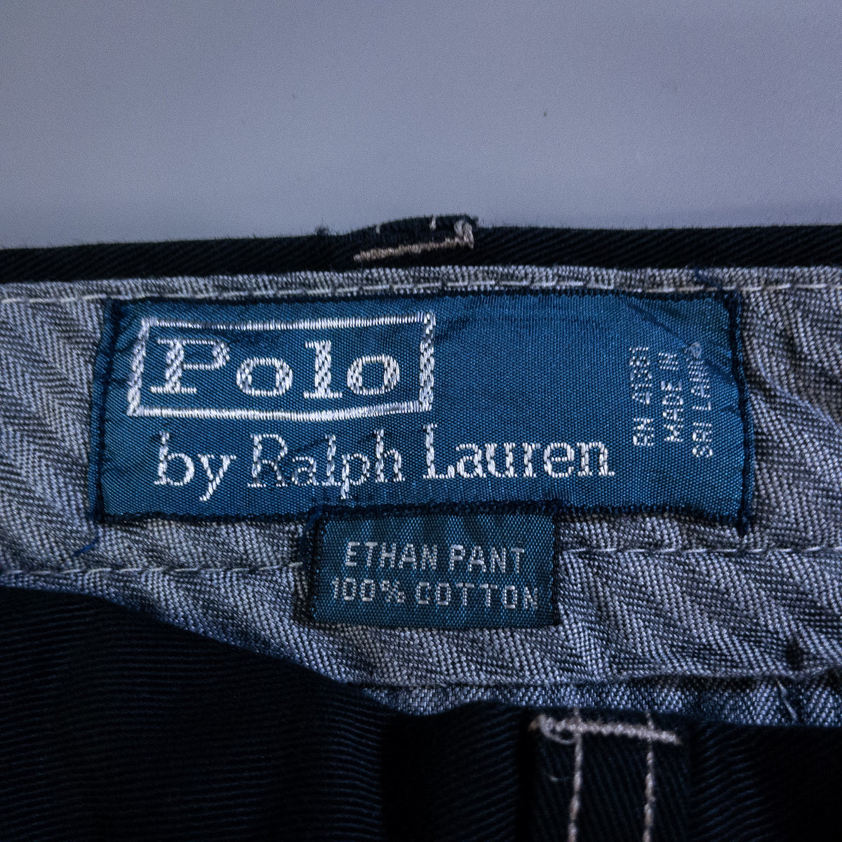 [メンズW33] 90〜00年代 Polo by Ralph Lauren/ポロバイラルフローレン チノパン ETHAN PANT 黒染め