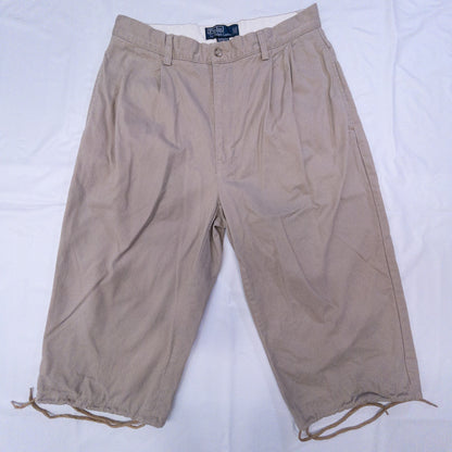 チノパンツ W33 クロップド丈 ベージュ HAMMOND PANT POLO by Ralph Lauren/ポロラルフローレン