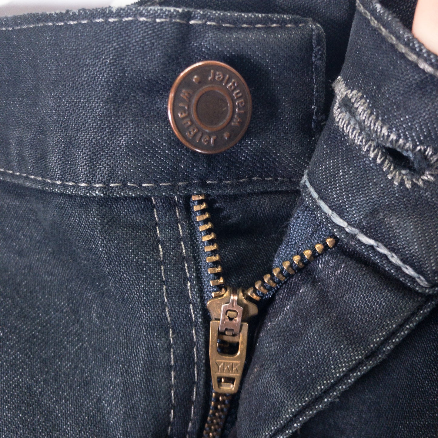 [メンズW35] 00年代 Wrangler/ラングラー ワークパンツ ペインターパンツ 黒染め