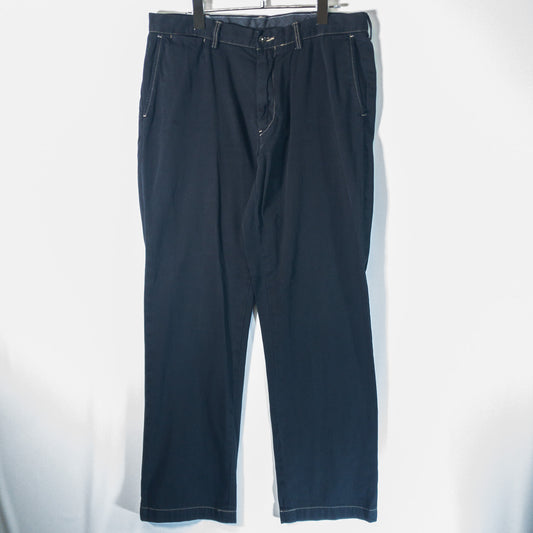 [メンズW34] 90〜00年代 Polo by Ralph Lauren/ポロバイラルフローレン チノパン 黒染め