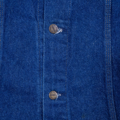 [メンズXL] 80年代 Carhartt/カーハート Gジャン デニムジャケット JU118 星タグ 濃紺