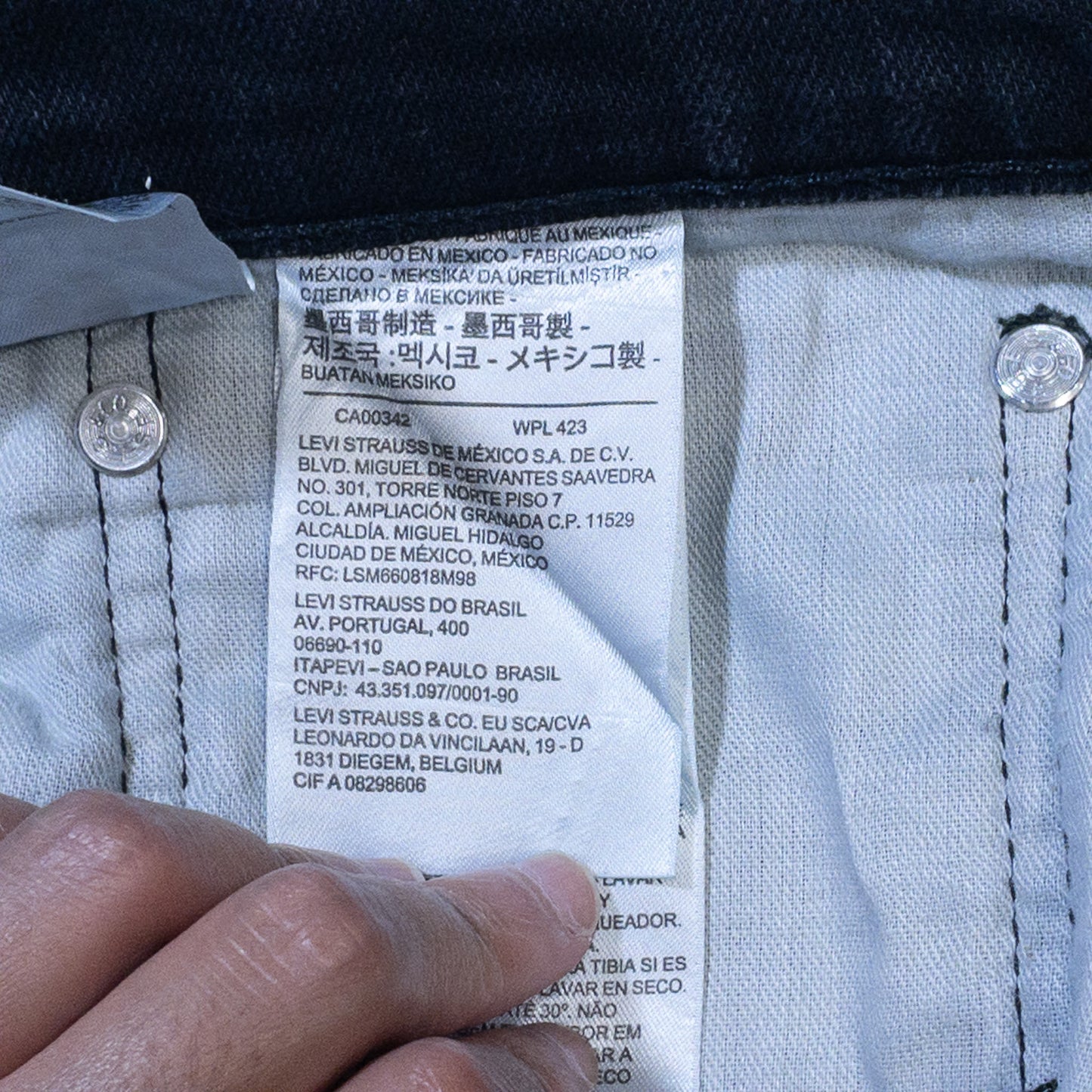 [メンズW37] 00年代 Levi's/リーバイス デニム ジーンズ 559 ブラックデニム