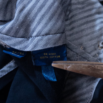 [メンズW35] 00年代 Polo Ralph Lauren/ポロラルフローレン チノパン 黒染め