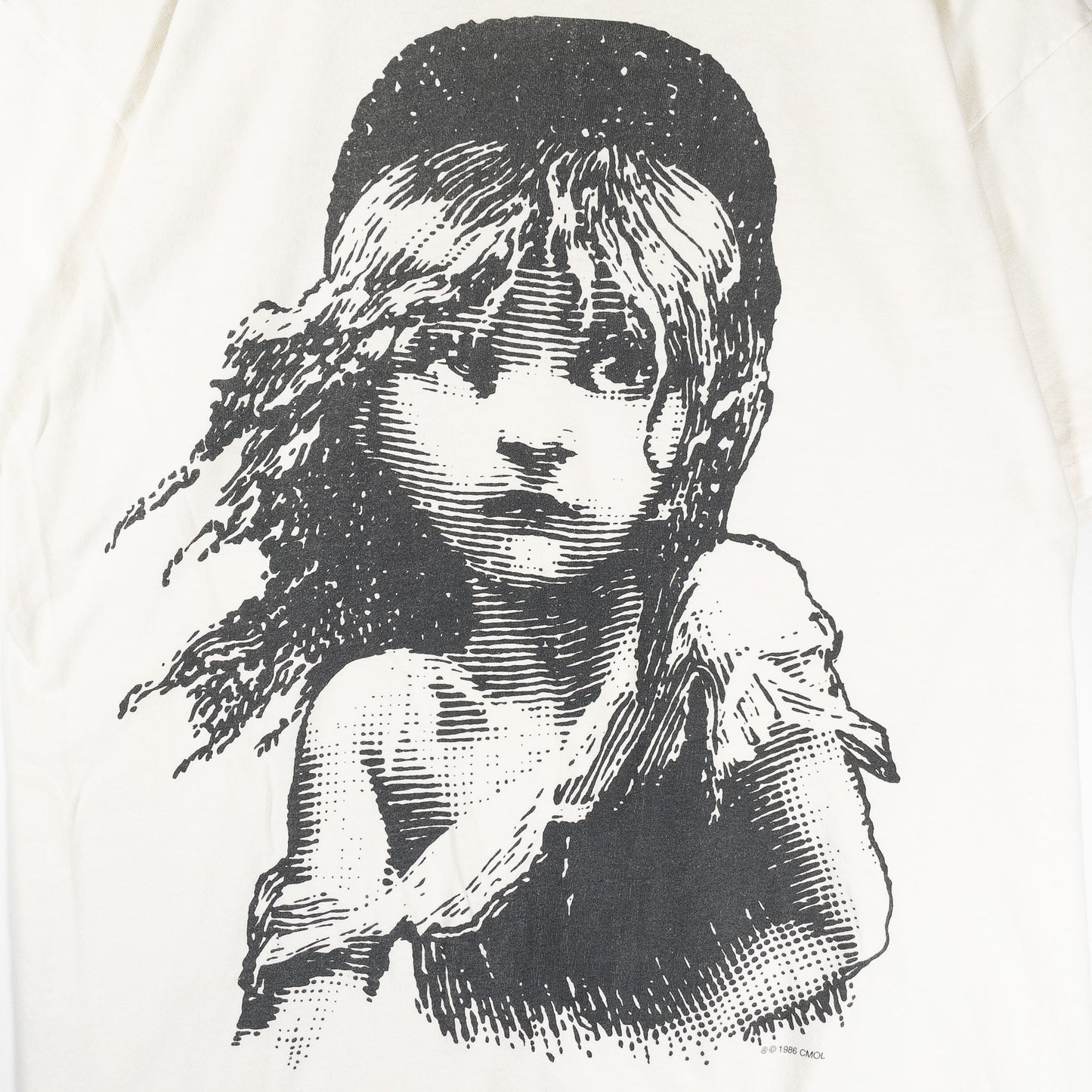 [メンズL] 80年代 Hanes/ヘインズ Tシャツ Les Miserables レミゼラブル アートT