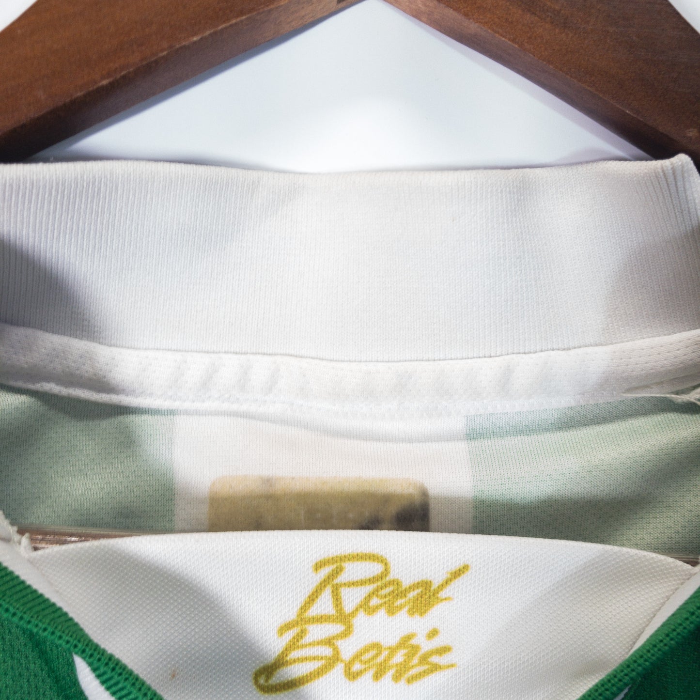 Real Betis レアルベティス サッカーユニフォーム M グリーン ストライプ