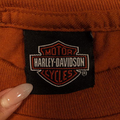 [メンズXL] 00年代 Harley-Davidson/ハーレーダビッドソン 長袖Tシャツ ロンT