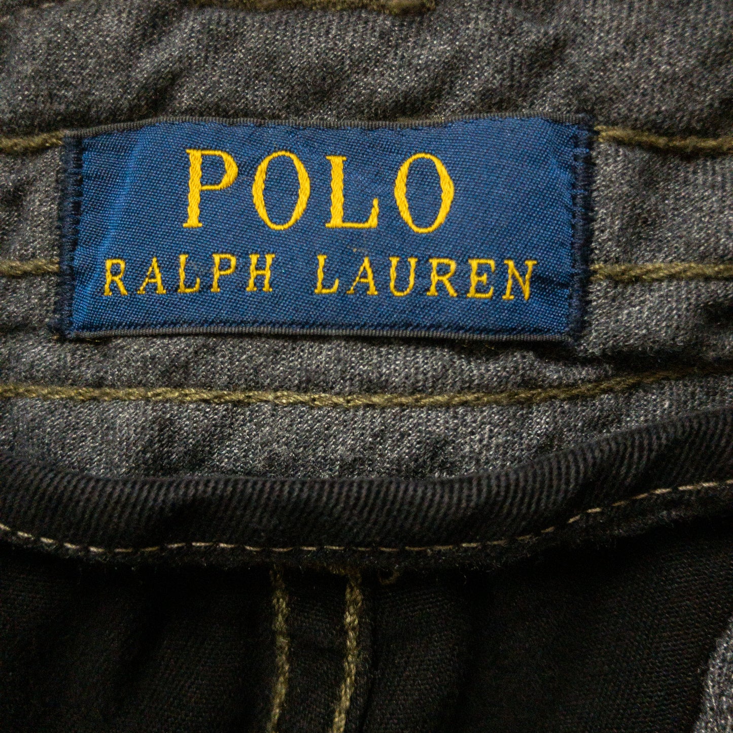 [メンズW33] 90〜00年代 Polo by Ralph Lauren/ポロバイラルフローレン ショートパンツ カーゴショーツ 黒染め