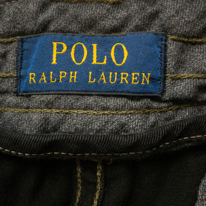 [メンズW33] 90〜00年代 Polo by Ralph Lauren/ポロバイラルフローレン ショートパンツ カーゴショーツ 黒染め