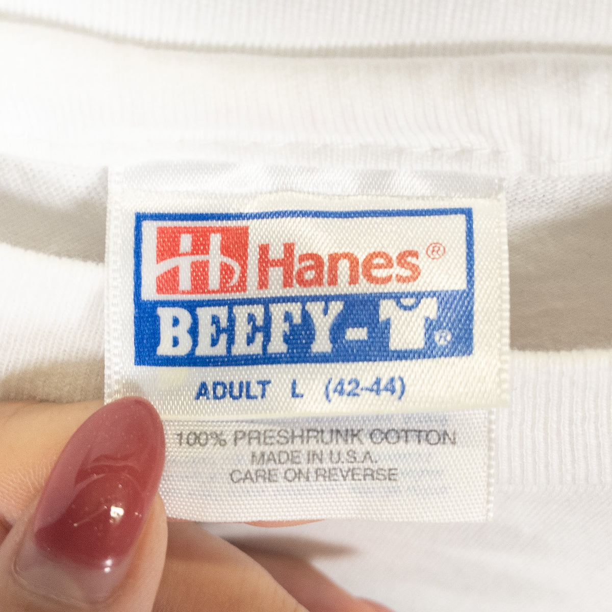 [メンズM] 80〜90年代 Hanes/ヘインズ Tシャツ アニマルT 犬 フォトT