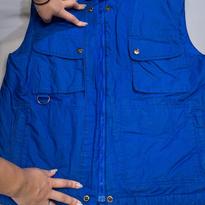 [メンズL] 80〜90年代 Eddie Bauer/エディーバウアー ダウンベスト・キルティングベスト グースダウンベスト