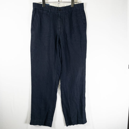 [メンズW29] 90〜00年代 Polo by Ralph Lauren/ポロバイラルフローレン スラックス SMITH PANT リネン