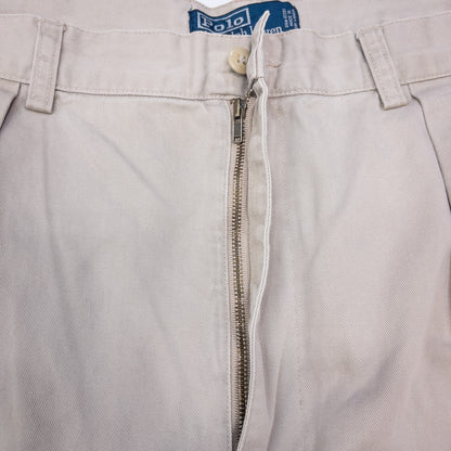 [メンズW36] 90〜00年代 Polo Ralph Lauren/ポロラルフローレン ショートパンツ チノショーツ タック入り