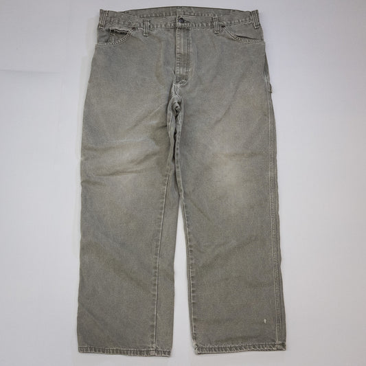 [メンズW39] 00年代 Dickies/ディッキーズ ワークパンツ ダックパンツ ペインターパンツ