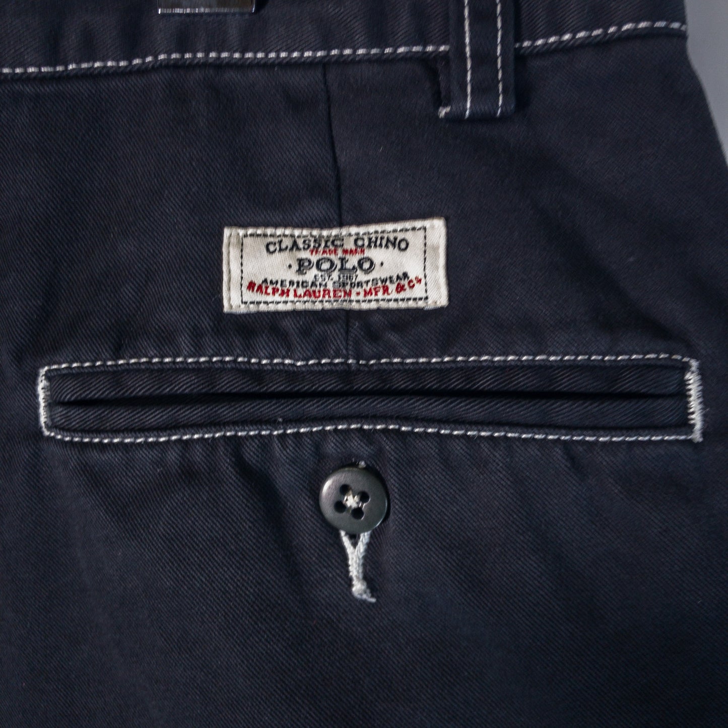 [メンズW29] 90〜00年代 Polo by Ralph Lauren/ポロバイラルフローレン ショートパンツ TYLER SHORT 黒染め