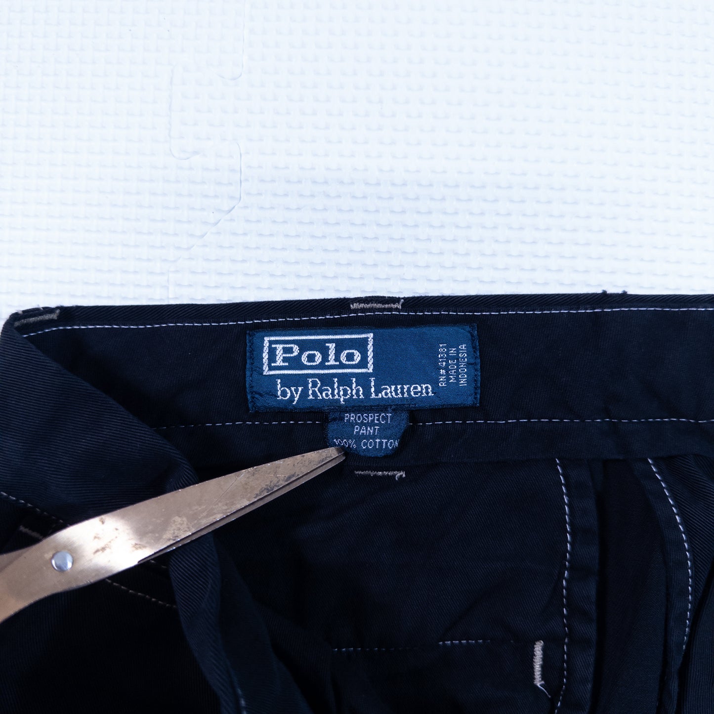 [メンズW32] 90〜00年代 Polo by Ralph Lauren/ポロバイラルフローレン チノパン PROSPECT PANT 黒染め