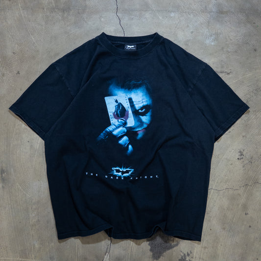 [メンズL] 00年代 The Dark Night Tシャツ ムービーT The Dark Night JOKER ジョーカー