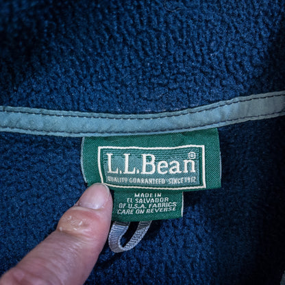 [メンズXL] 00年代 L.L.Bean/エルエルビーン フリースジャケット スナップT フリース