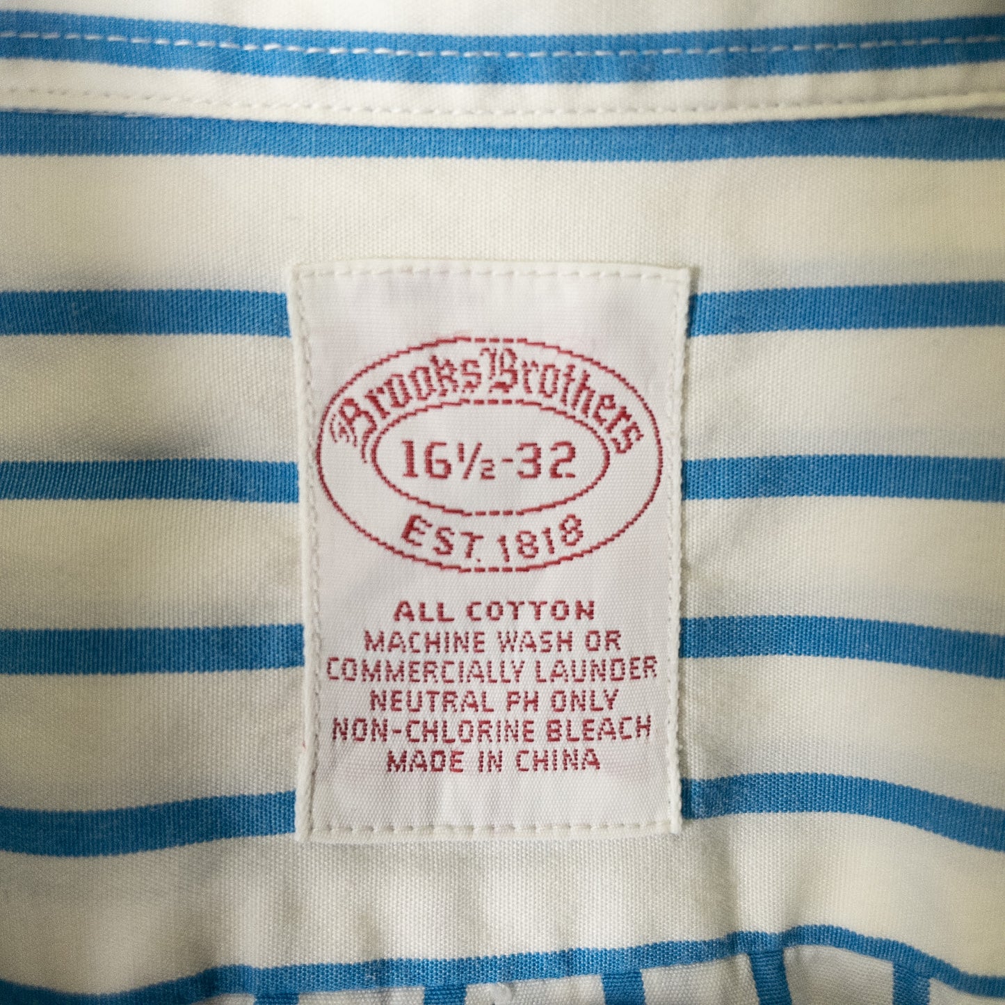 [メンズXL] 00年代 Brooks Brothers/ブルックスブラザーズ 長袖シャツ ストライプ