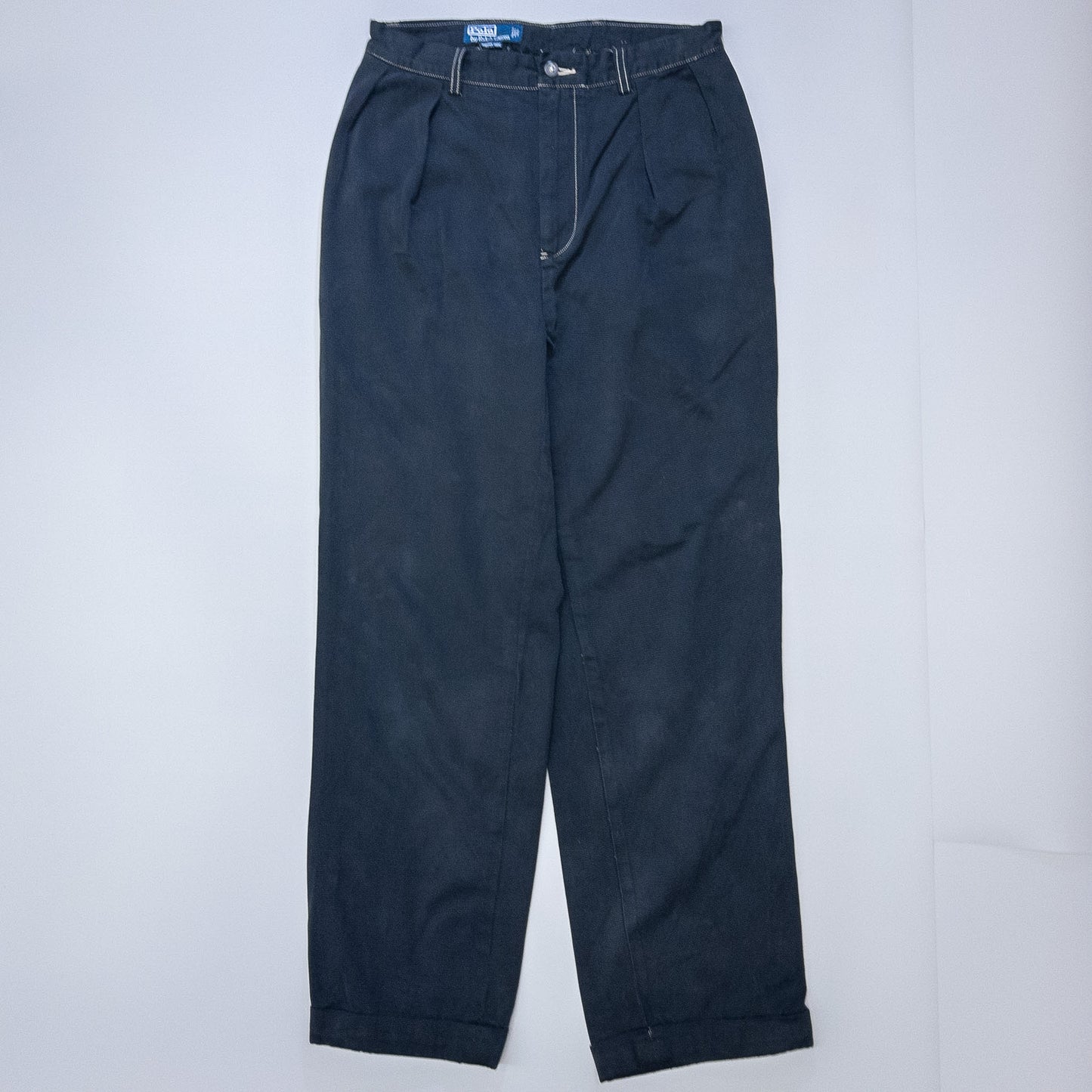 [メンズW28] 90〜00年代 Polo by Ralph Lauren/ポロバイラルフローレン チノパン ANDREW PANT 黒染め