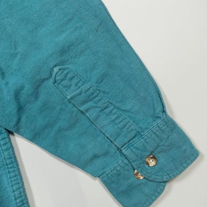 [メンズXL] 90年代 FIVEBROTHER/ファイブブラザー ネルシャツ シャモアクロスシャツ