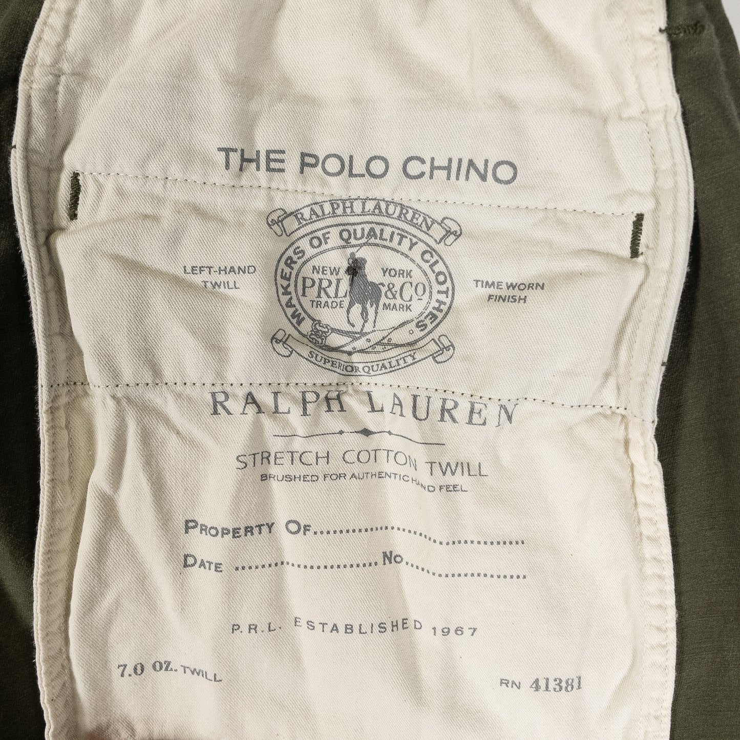 [メンズW31] 00年代 Polo Ralph Lauren/ポロラルフローレン チノパン